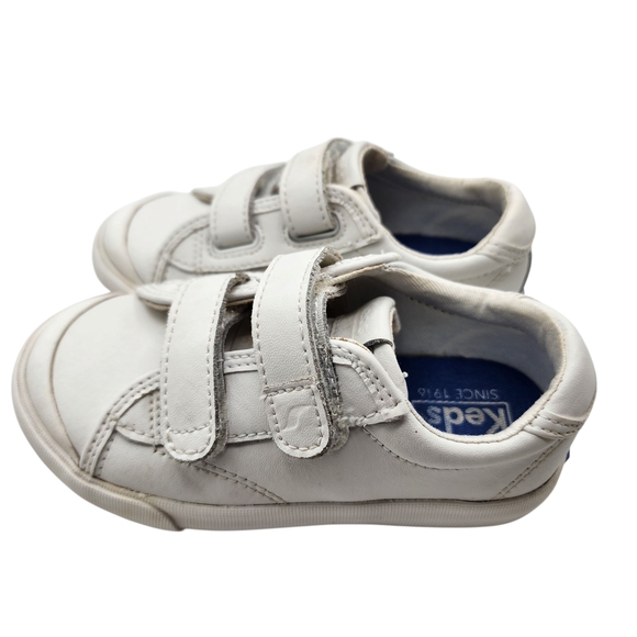 Keds White Sneakers Classic‎ Low-Top Size 8W Little Kids - Picture 9 of 11